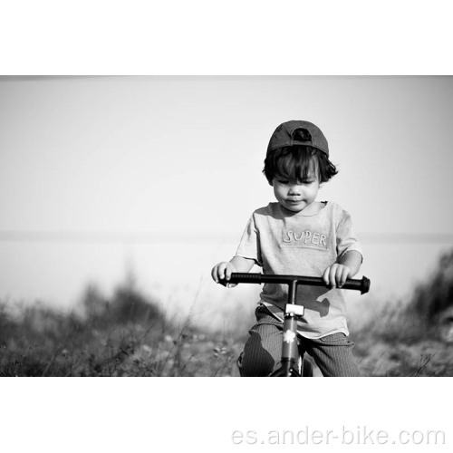 Bicicleta de equilibrio ultraligera de aleación de aluminio de 8 pulgadas para niños